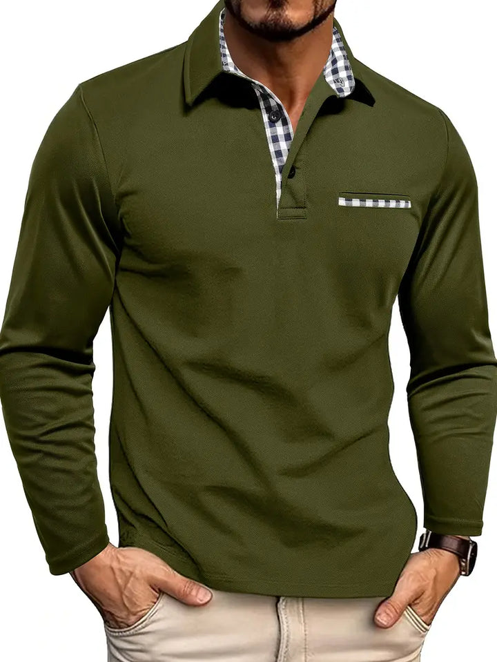 Reynaldo - Long Sleeve Polo Shirt