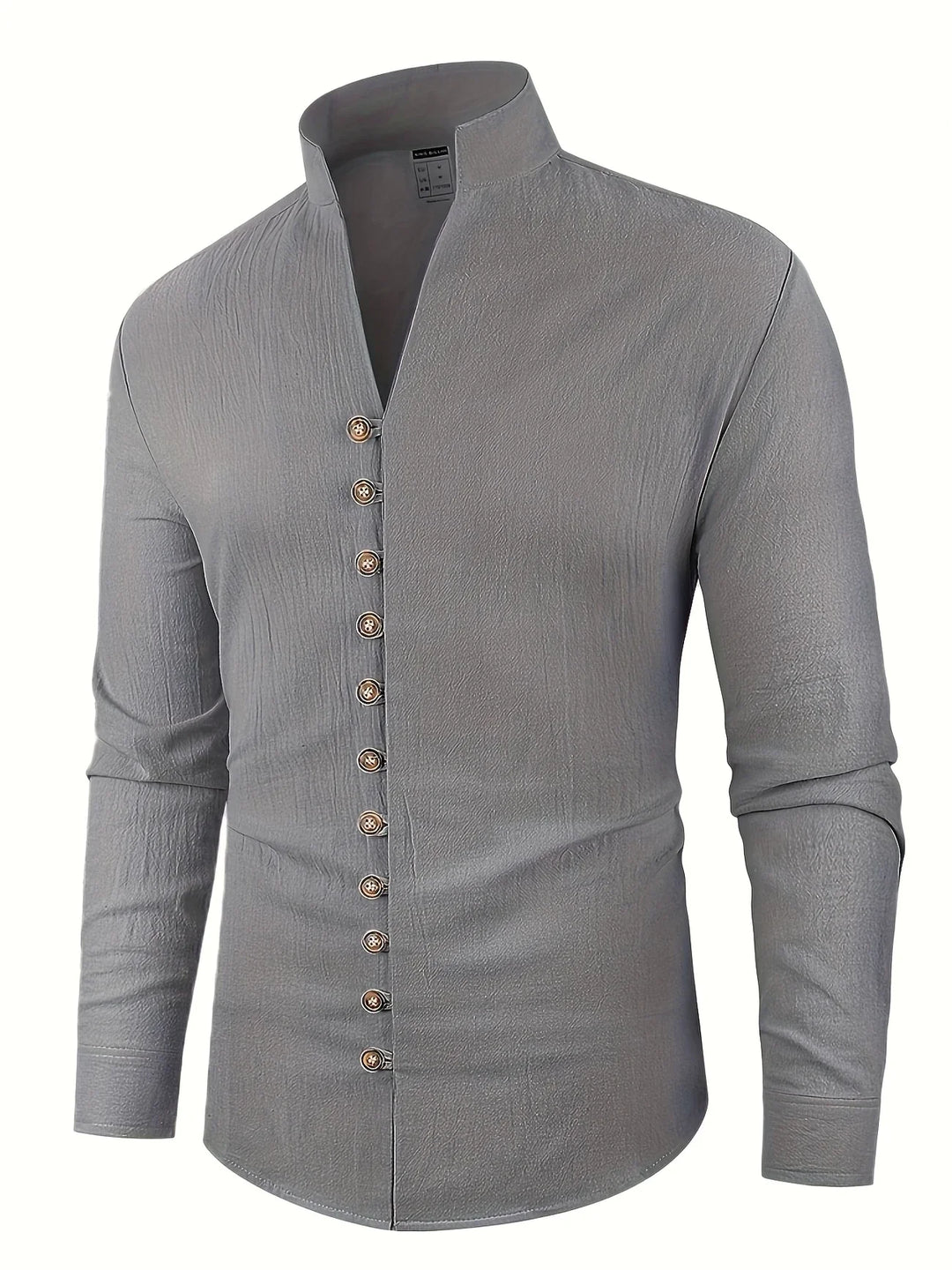 Shayne - Lightweight Cotton Linen Long Sleeve Shirt
