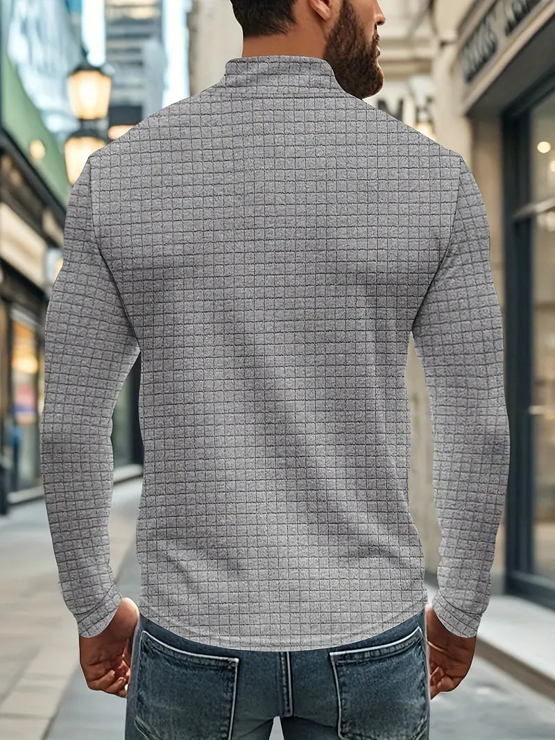 Jarryd - Long Sleeve Sweatshirt With Half Zipper