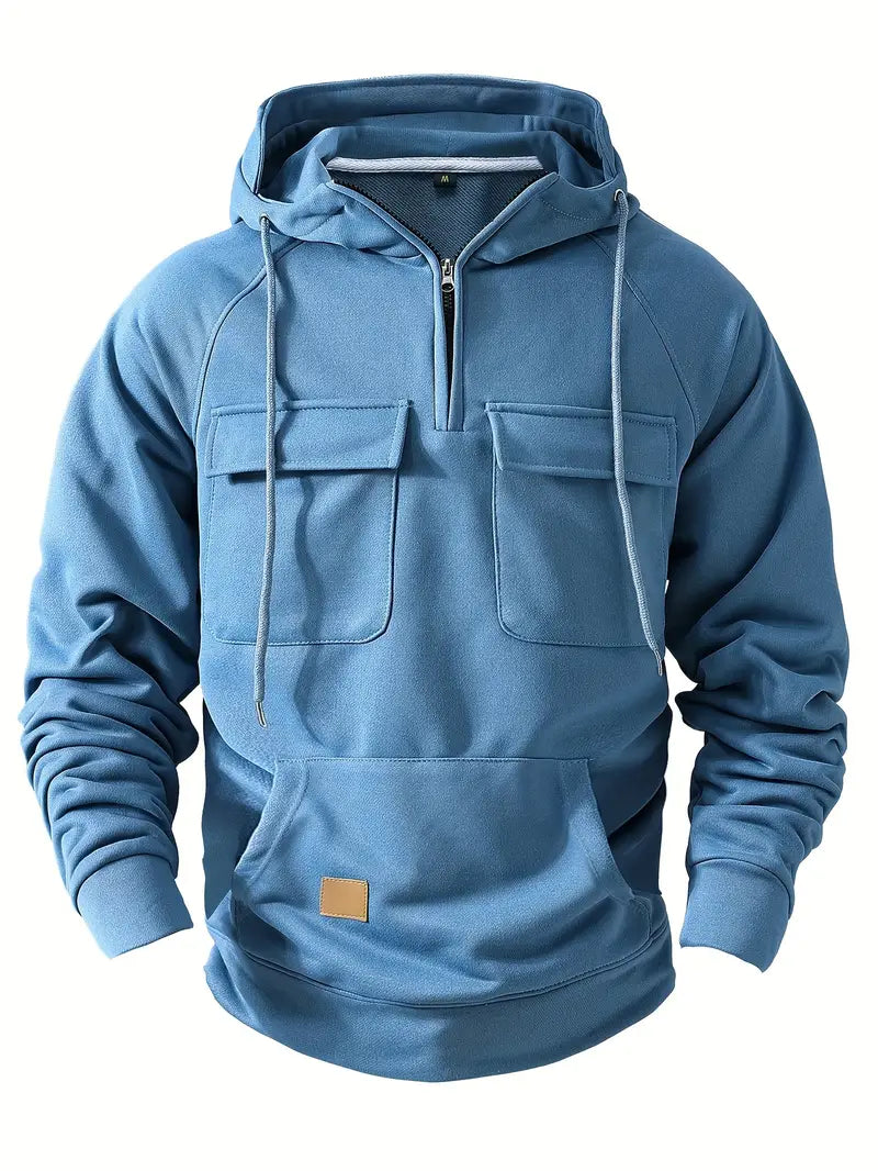 Bieber - Comfortable Multi Pocket Hoodie