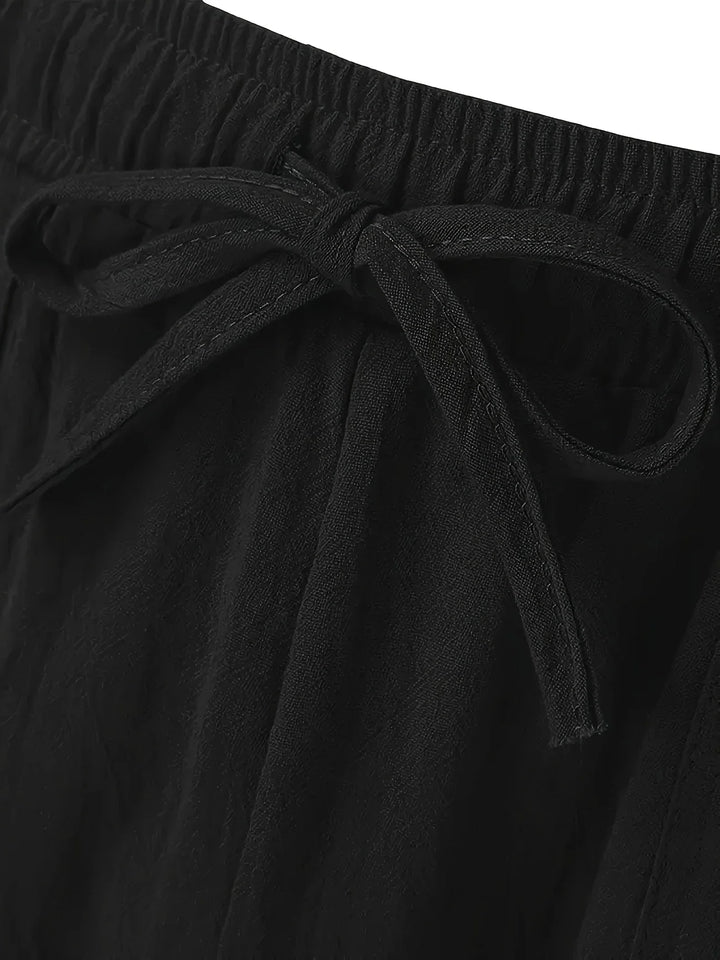 Oskam - Summer Cotton Shorts With Loose Fit