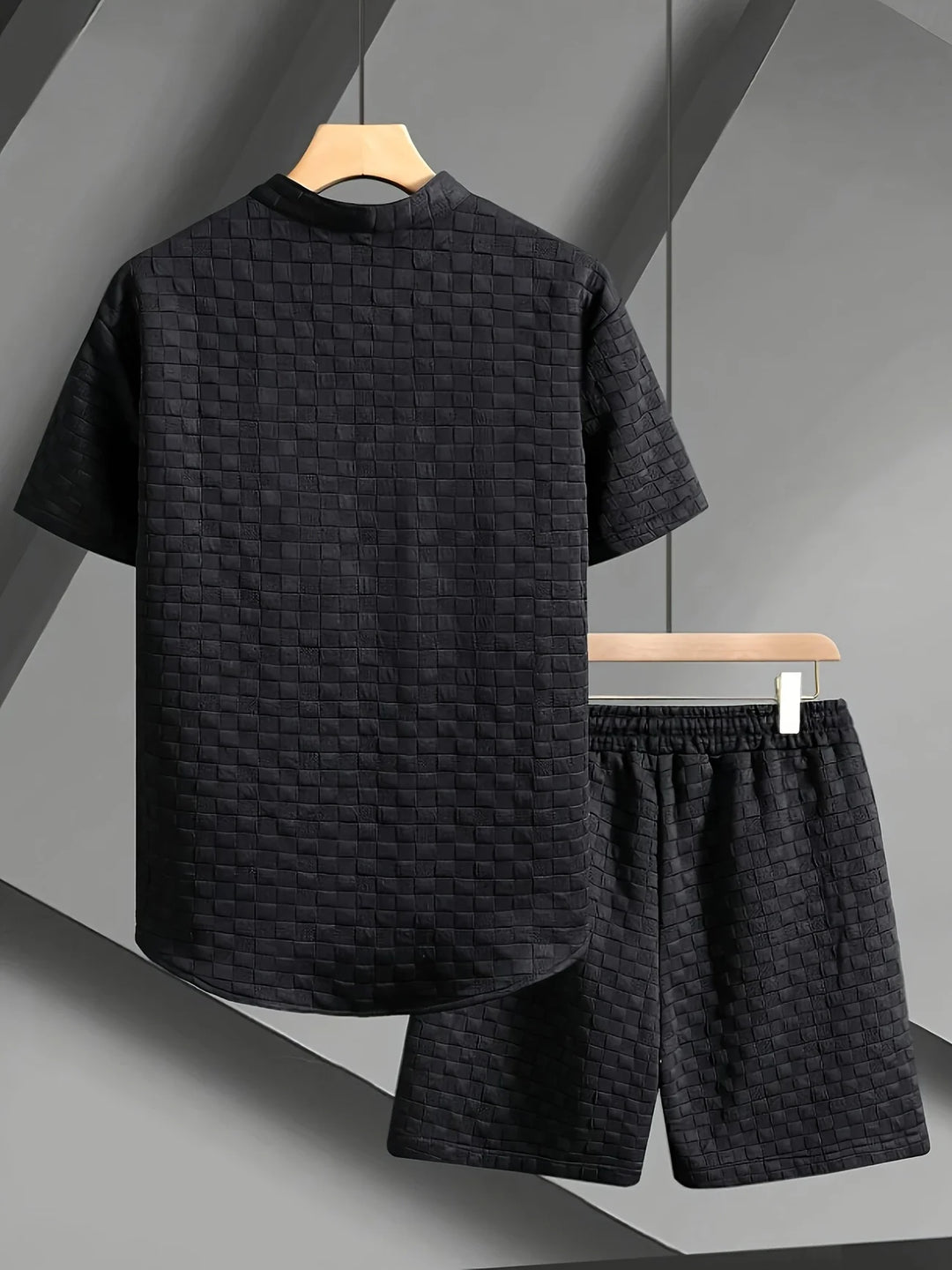 Zane - Casual Summer Short Sleeve Shirt And Short Set