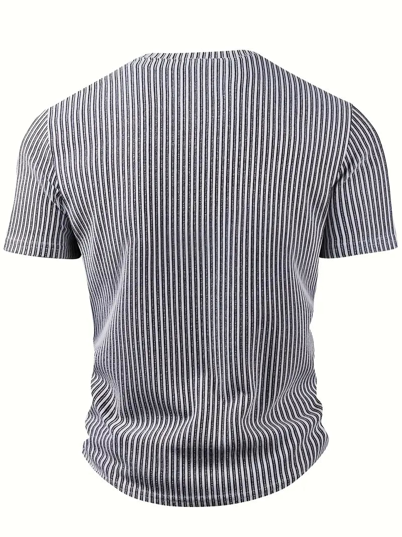 Cihan - Casual Striped Knitted Shirt