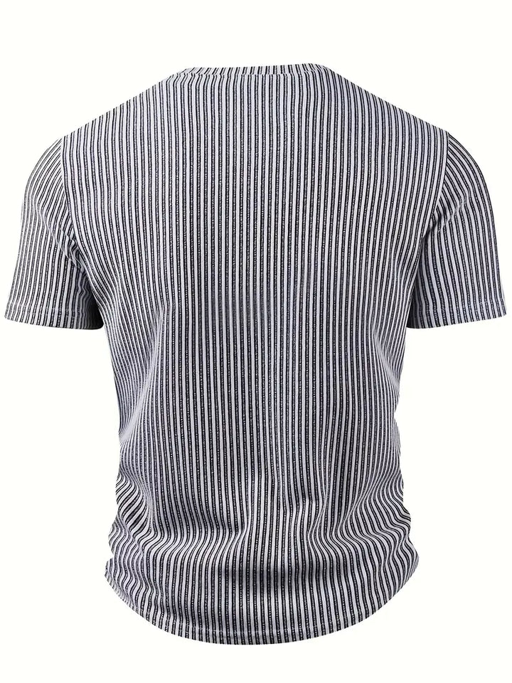 Cihan - Casual Striped Knitted Shirt