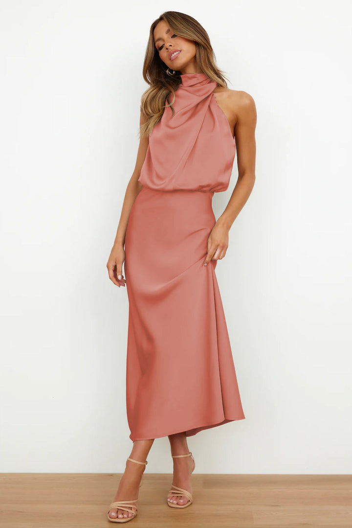 Veleta - Long Satin Dress