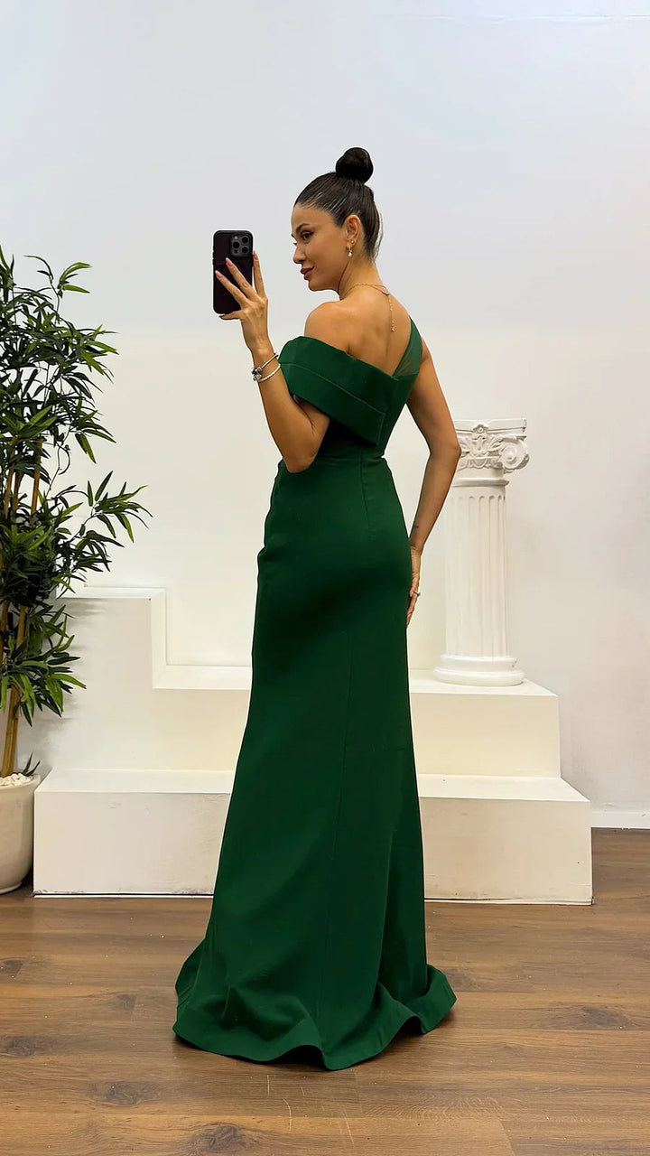 Kamarya - Breathable Pleated Evening Dress