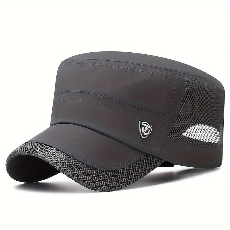 Miron - Breathable Mesh Quick Drying Flat Top Cap