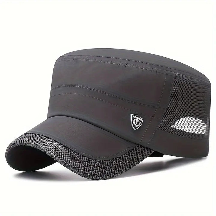 Miron - Breathable Mesh Quick Drying Flat Top Cap