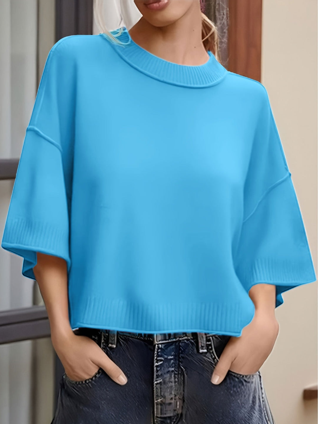 Shilena - Casual Short Sleeve Cardigan