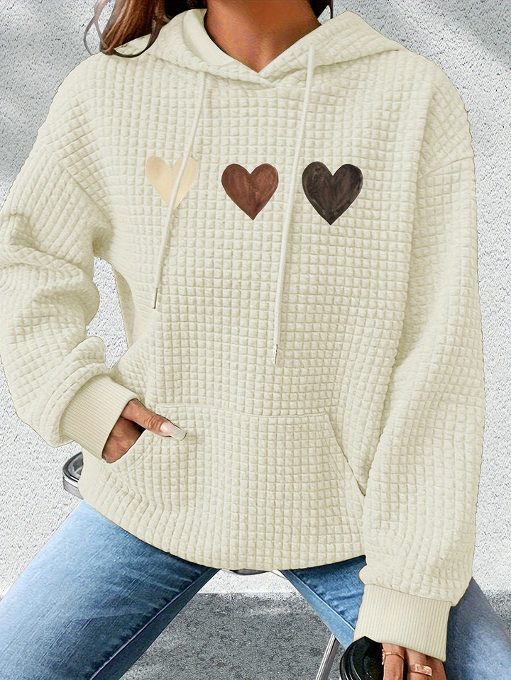 Urmela - Casual Polyester Hoodie With Pockets