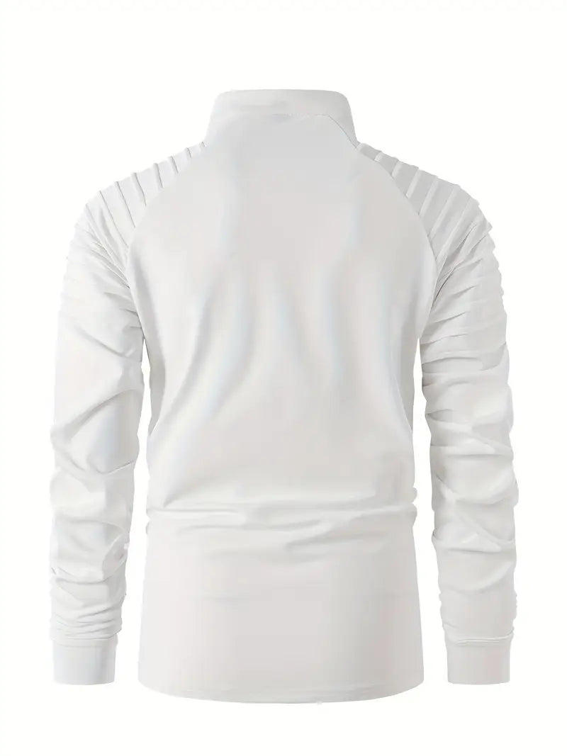 Linwood  - Long Sleeve Polo Shirt With Zipper
