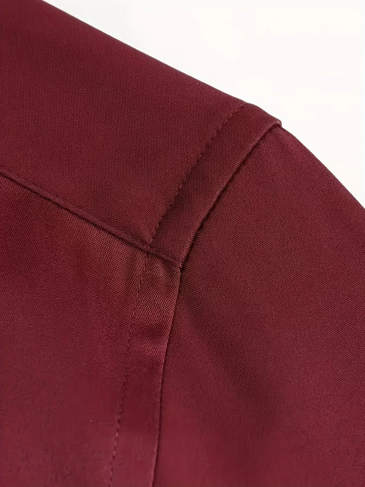 Byron - Elegant Long Sleeve Shirt With Button