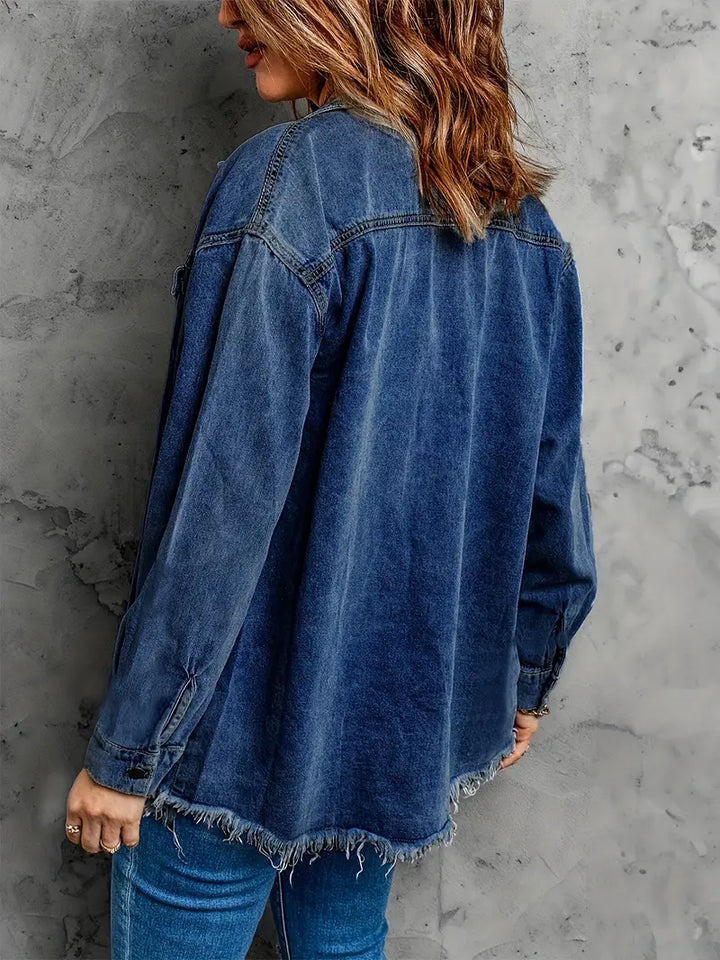 Malika - Long Sleeve Denim Jacket