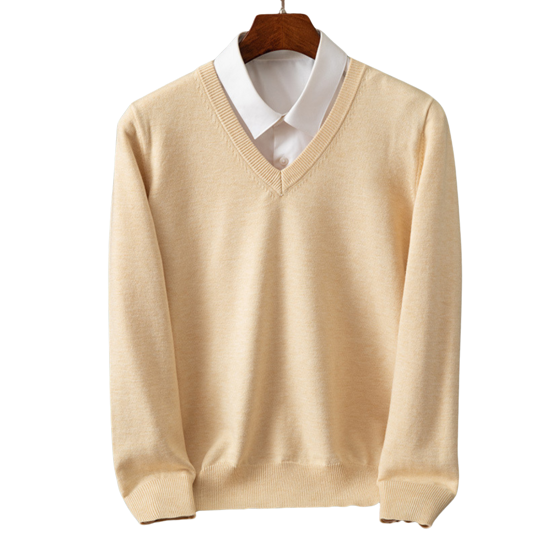 Stokes - Cashmere V-Neck Sweater
