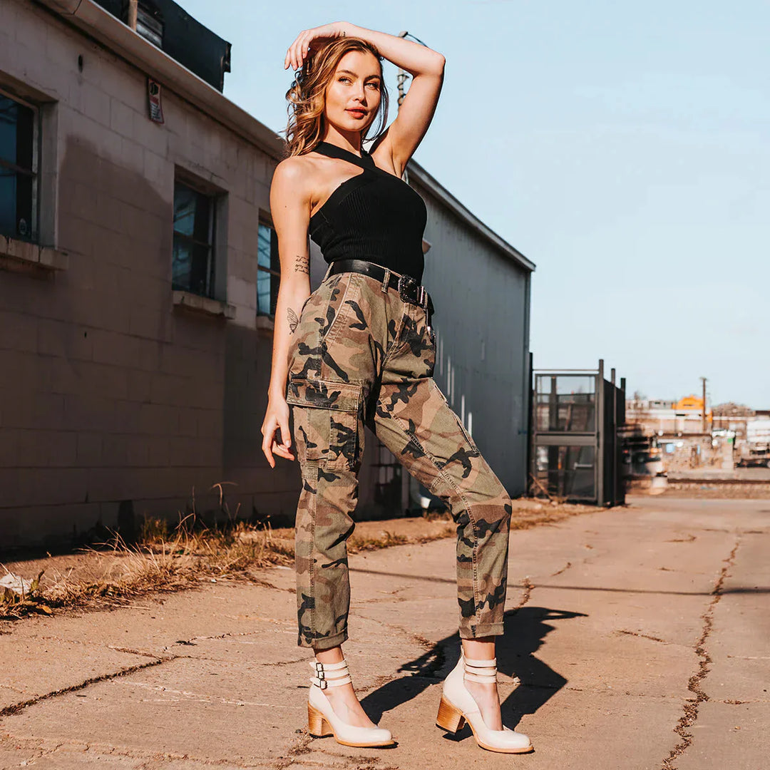 Steffie – Wooden High Heels