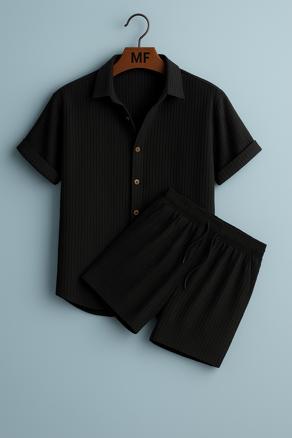 Palmer - Casual Short Sleeve Two Piece Summer Set