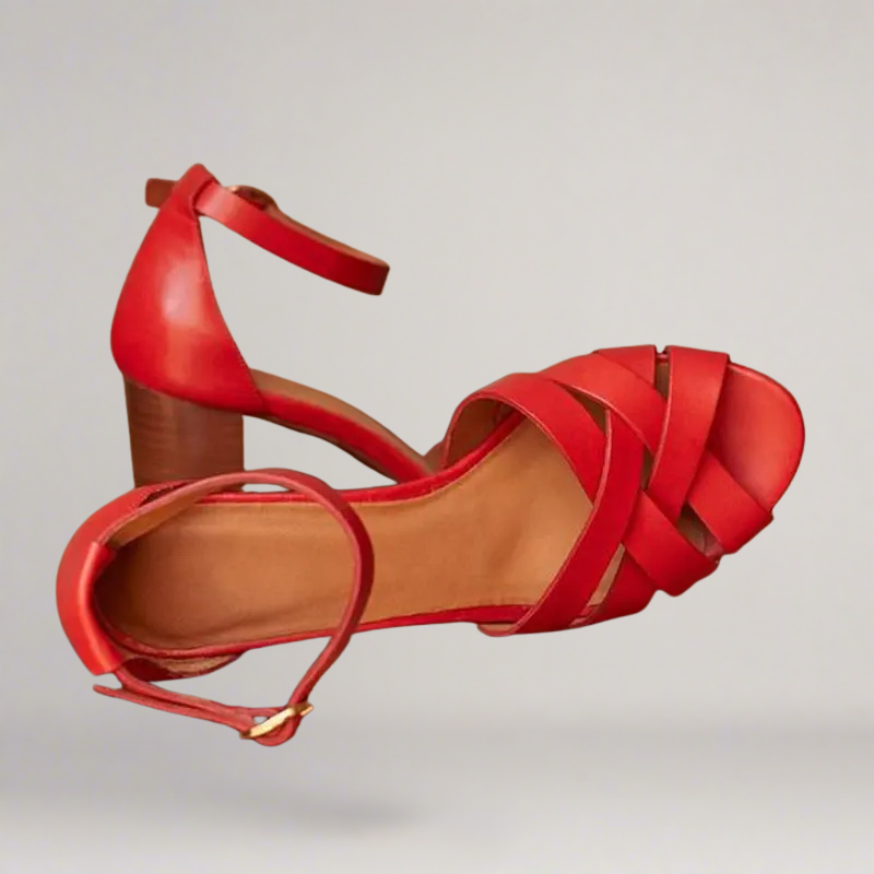 Amalfi - Handcrafted Open Wedge Sandal