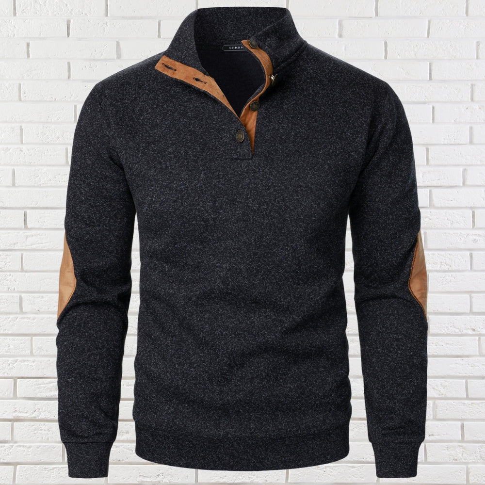 Harry - Sweater With Stand-Up Collar