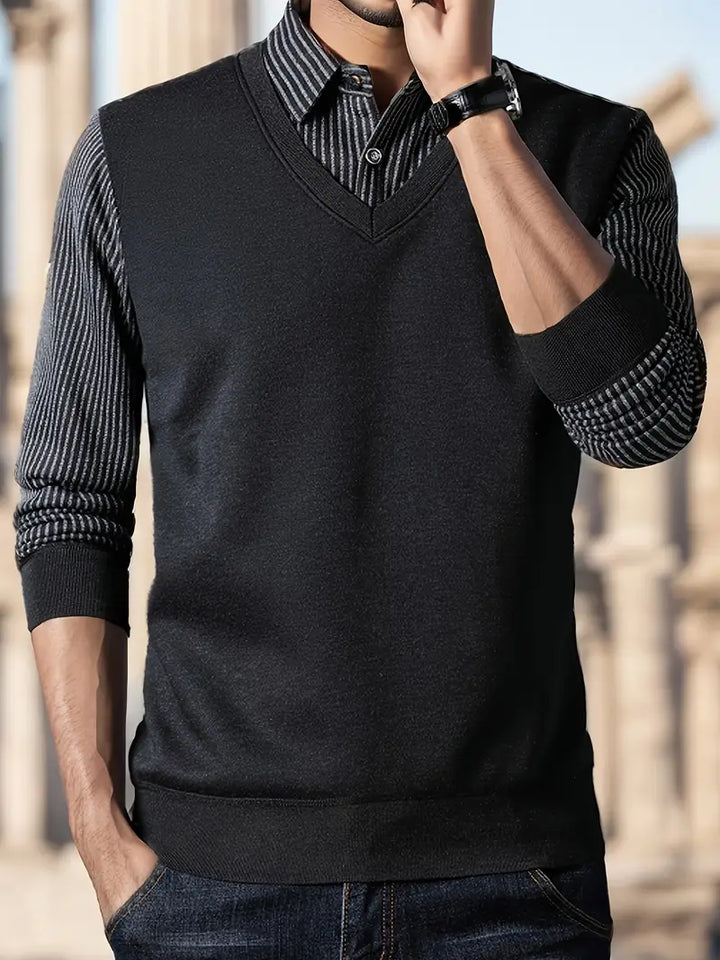 Leroy - Casual Long Sleeve Knitted Swater