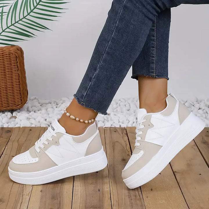 Naveah - Comfortable Wedge Sneaker