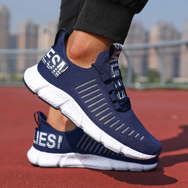 Raul - Breathable Striped Sneaker