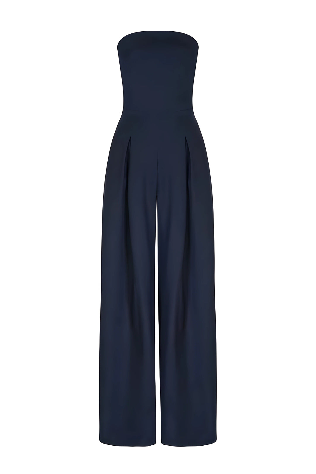 Meredith – Elegant Strapless Jumpsuit