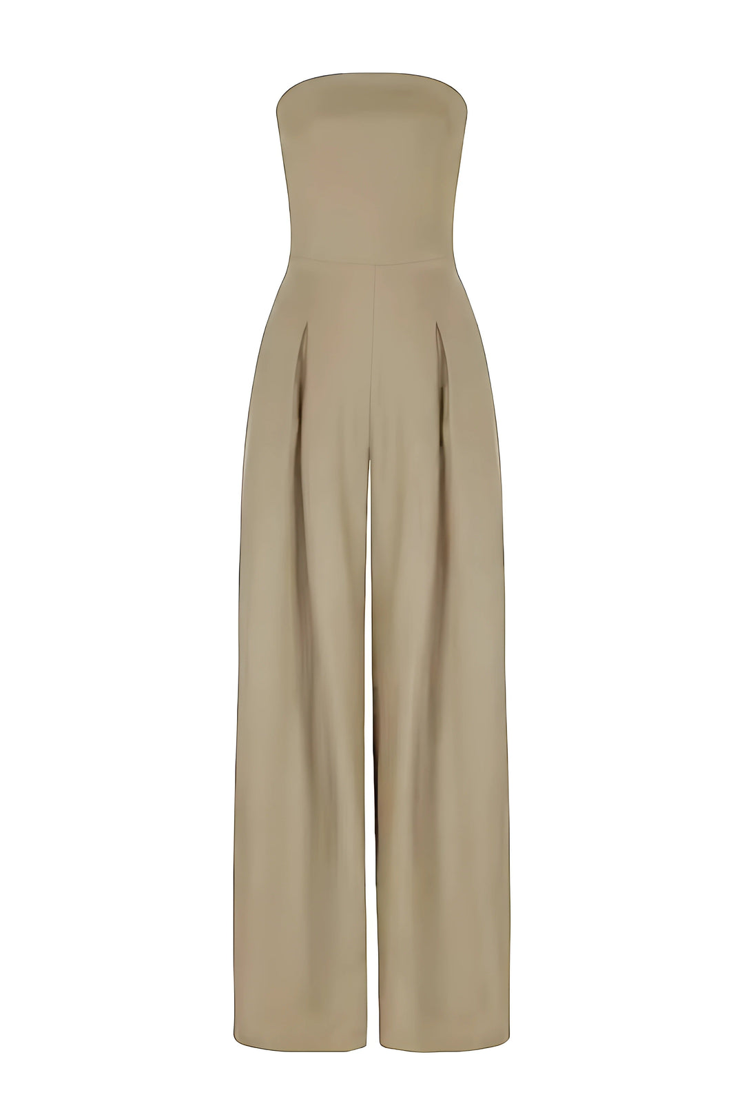 Meredith – Elegant Strapless Jumpsuit