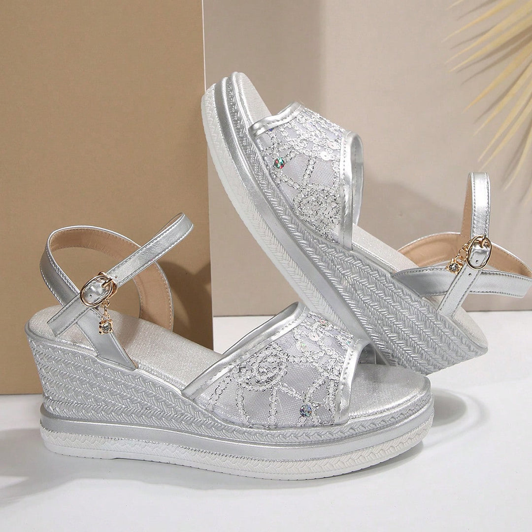 Cara - Regular Wedge Chunky Sandals