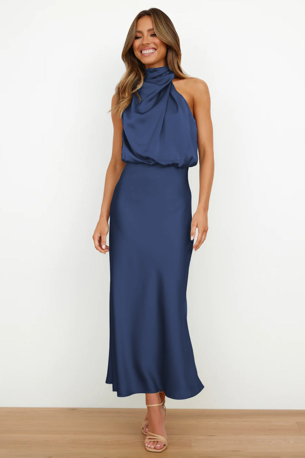 Veleta - Long Satin Dress