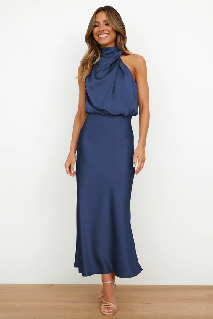 Veleta - Long Satin Dress