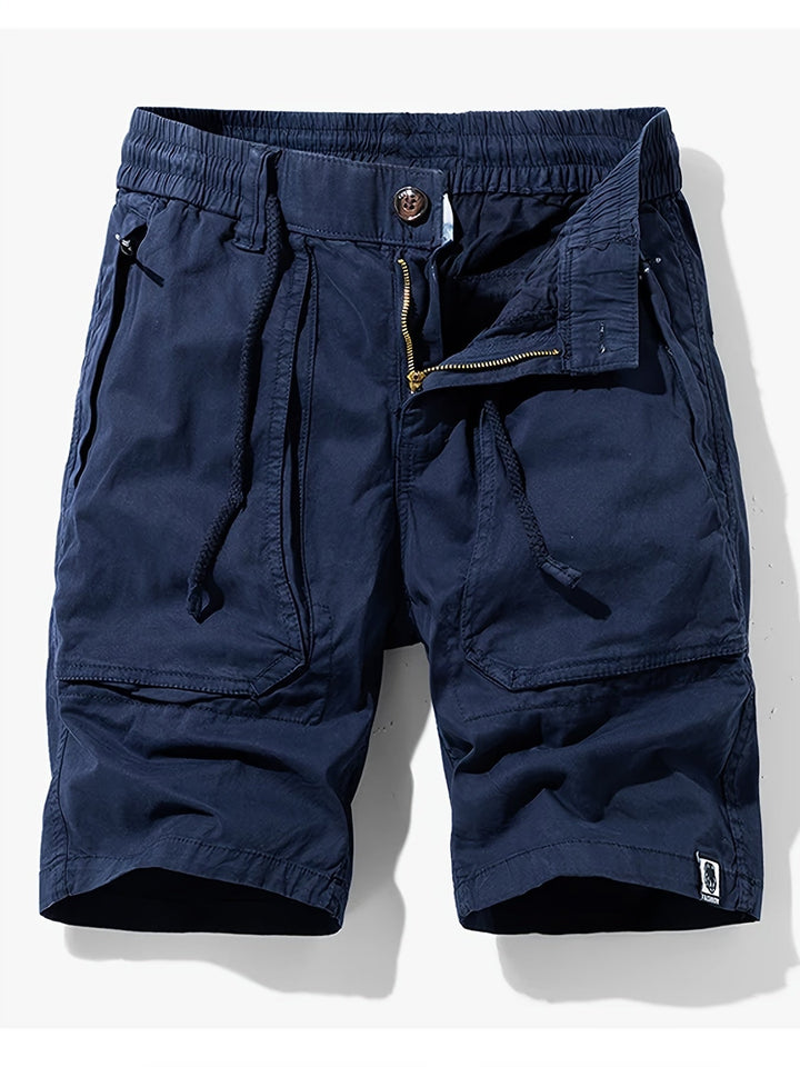 Heino - Premium Cotton Shorts With Pockets