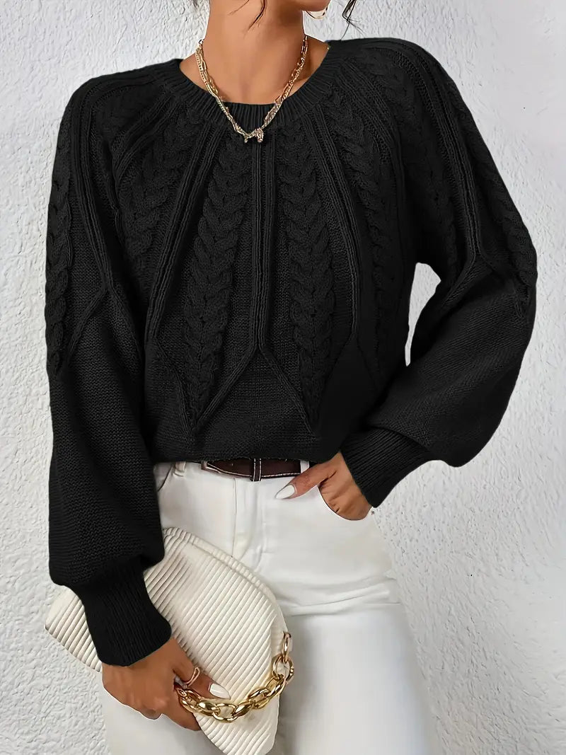 Özden - Elegant Long Sleeve Sweater