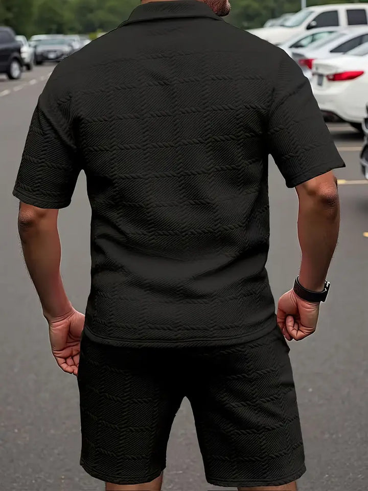 Vadim - Short Sleeve Two Piece Set