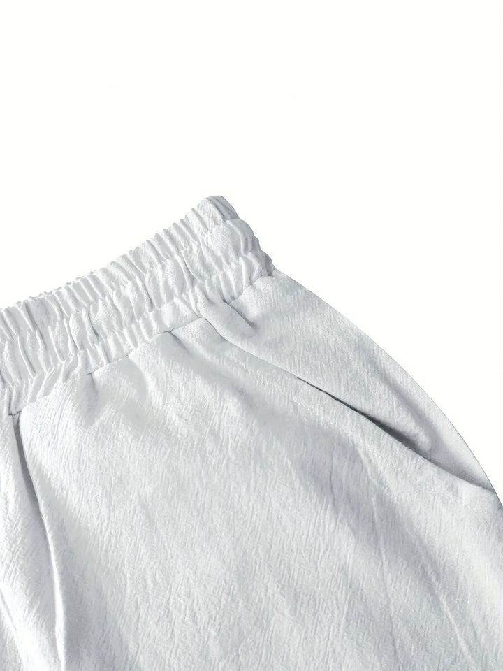 Callan - Casual Linen Shorts With Pocket