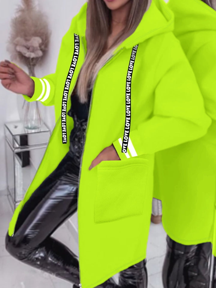 Nicola - Long Sleeve Jacket With Side Pockets