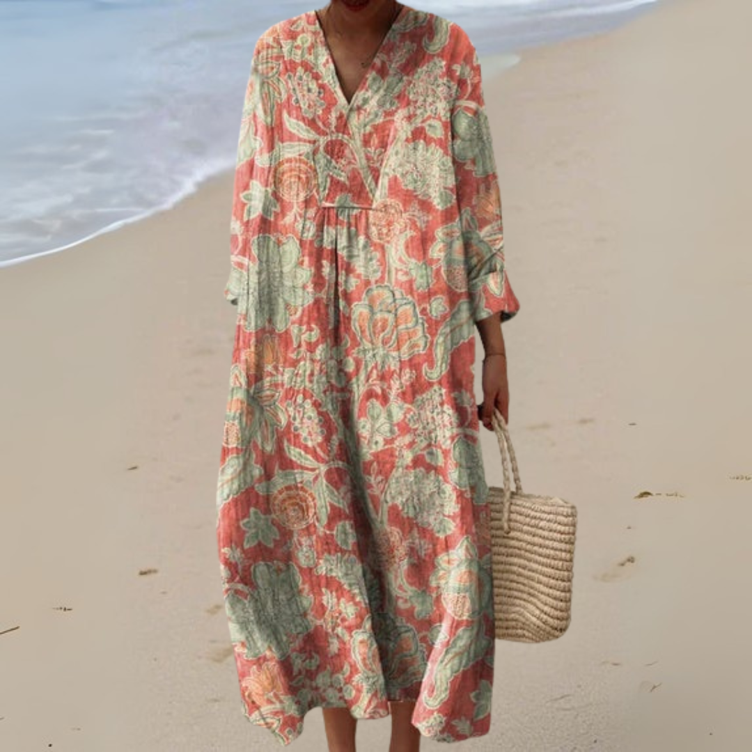 Narcisa - Vintage Floral Dress