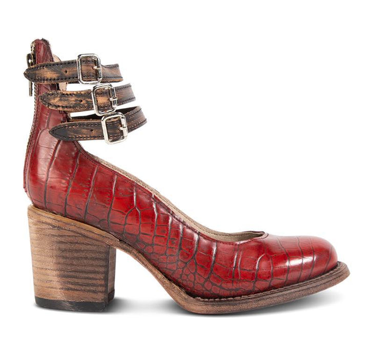 Steffie – Wooden High Heels