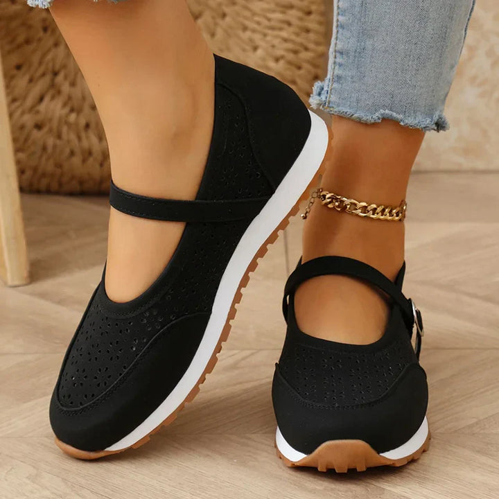 Jewell - Breathable Orthopedic Leather Shoes