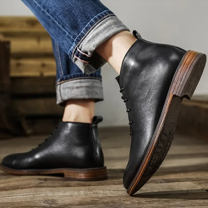 Morgan - Comfortable Leather Boots