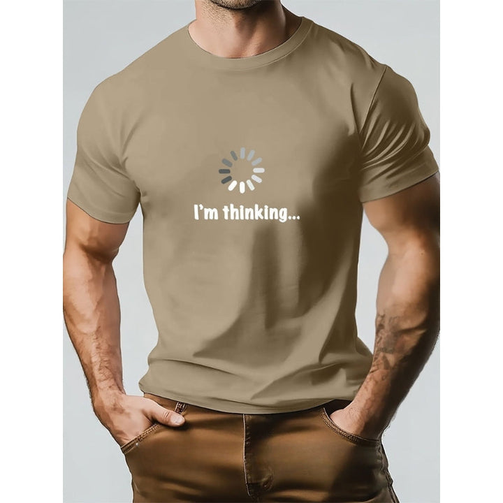 Think – Cotton And Print T-Shirt