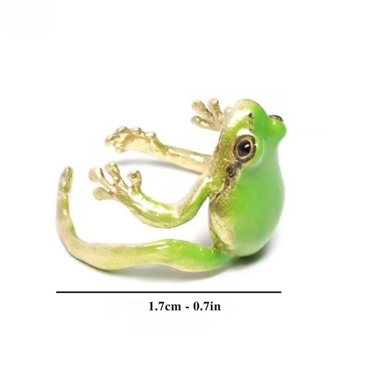 Ethel - Tree Frog Jewelry Set