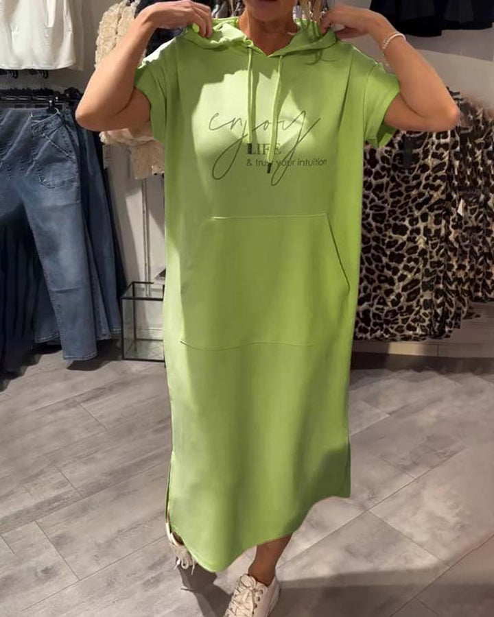 Nadia - Elegant Dress With Hood