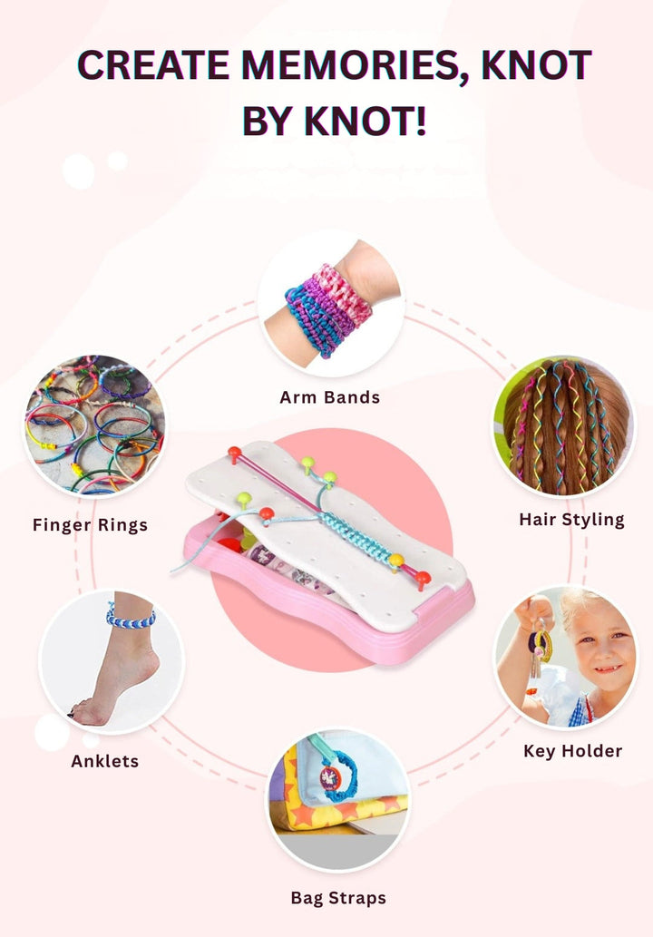 CharmCraft - DIY Hand Braiding Rope Kit