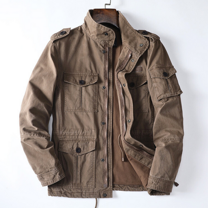 Sergei - Casual Cargo Jacket With Pockets