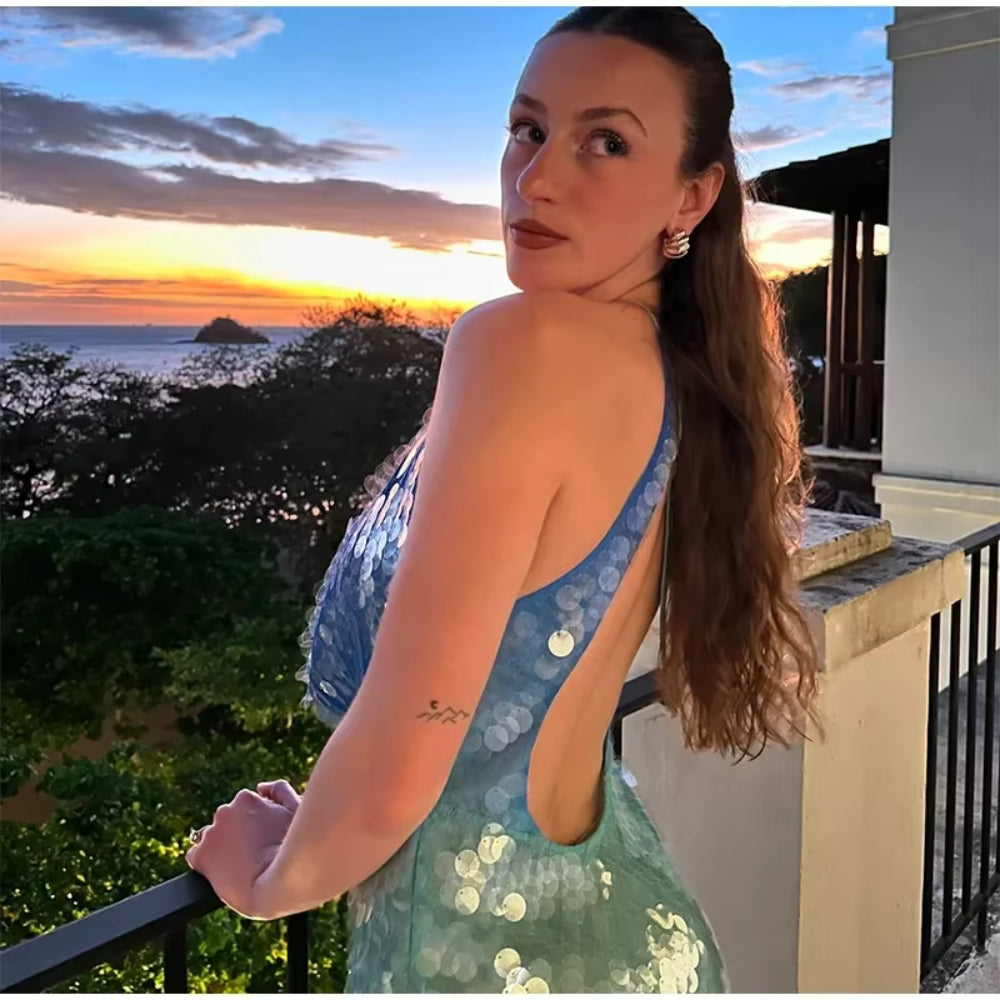 Baillie - Sparkly Sequin Dress