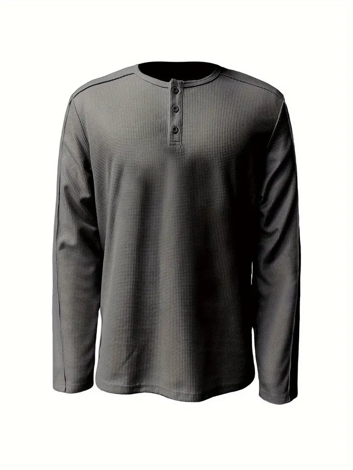 Pablo - Casual Knitted Long Sleeve Shirt