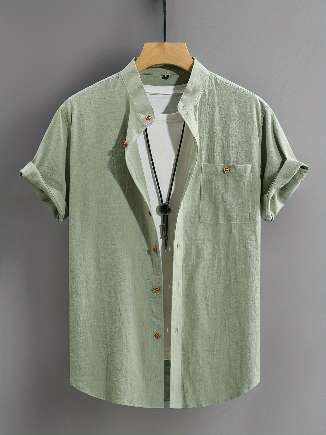 Tejada - Casual Cotton Shirt With Pocket