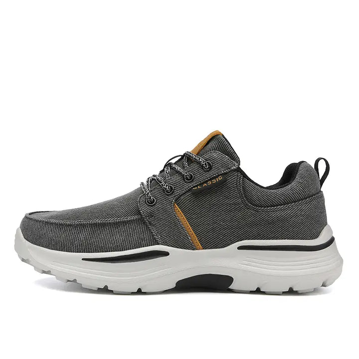 Keidean - Breathable Canvas Lace-Up Sneakers