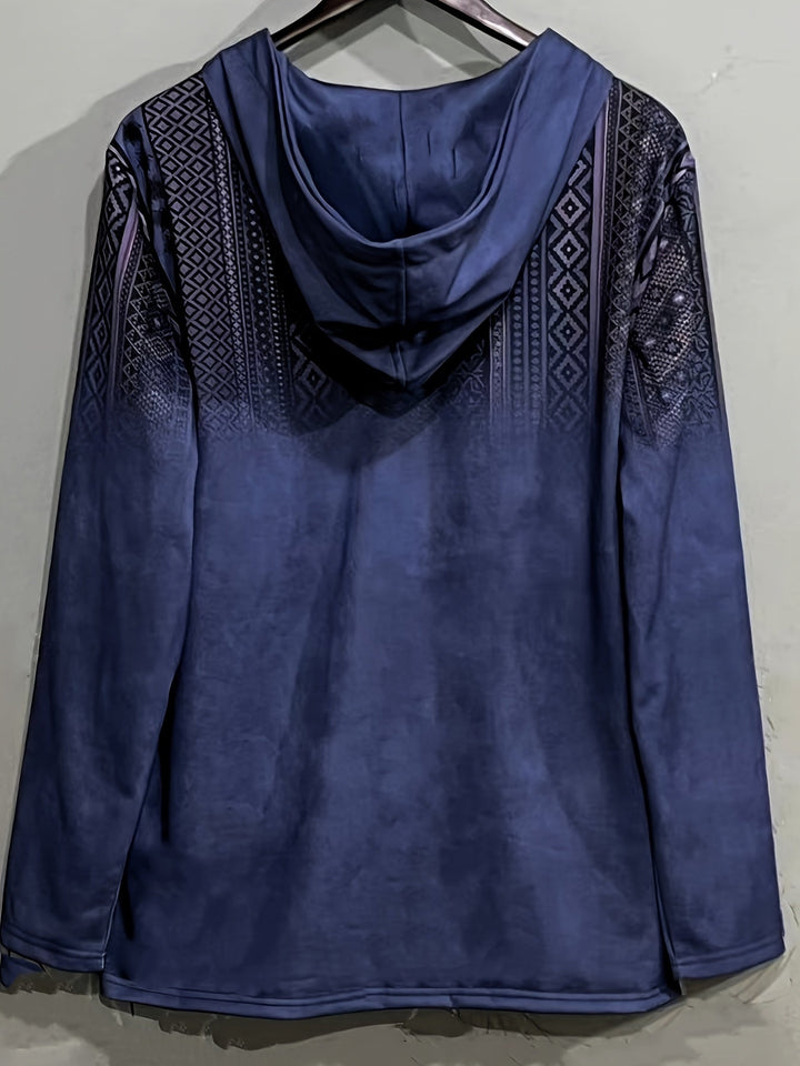 Sandeep - Casual 3D Printed Hoodie