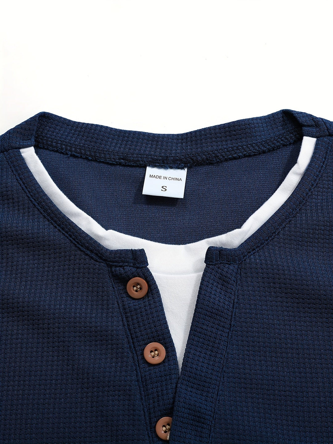 Wladimir - Long Sleeve Polo Shirt With Button And Pocket